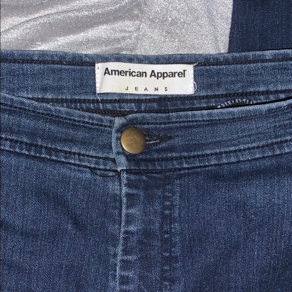 American apparel “easy jeans”